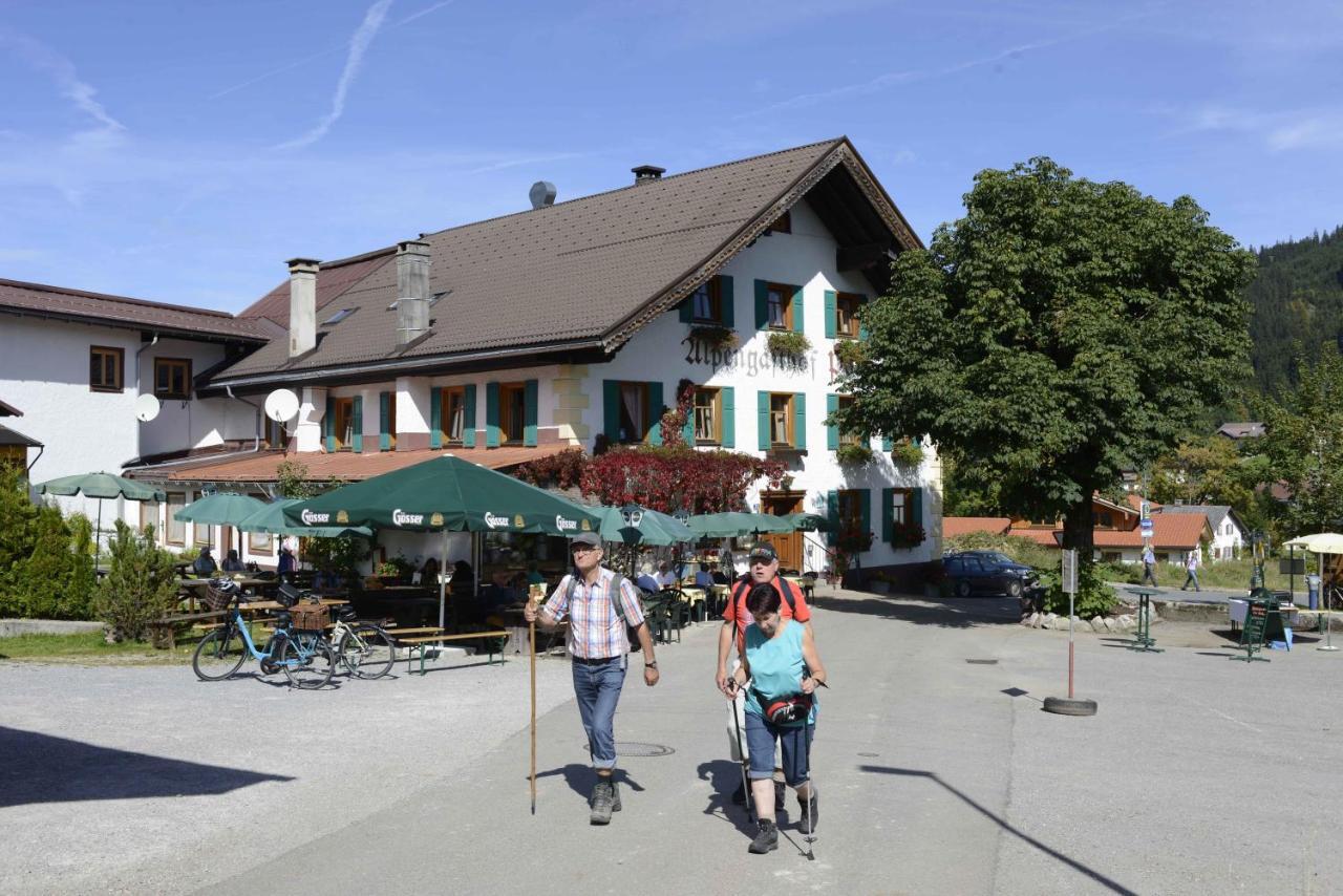 Alpengasthof Zur Post Schattwald Esterno foto